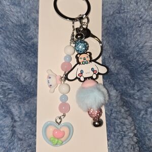 Handmade Charming Multicolor Cinnamoroll Keychain/Bag Charm